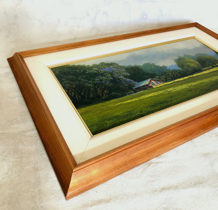 3 Piece Frame, pictured with Lavender Spring