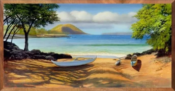 Canoes at the Landing