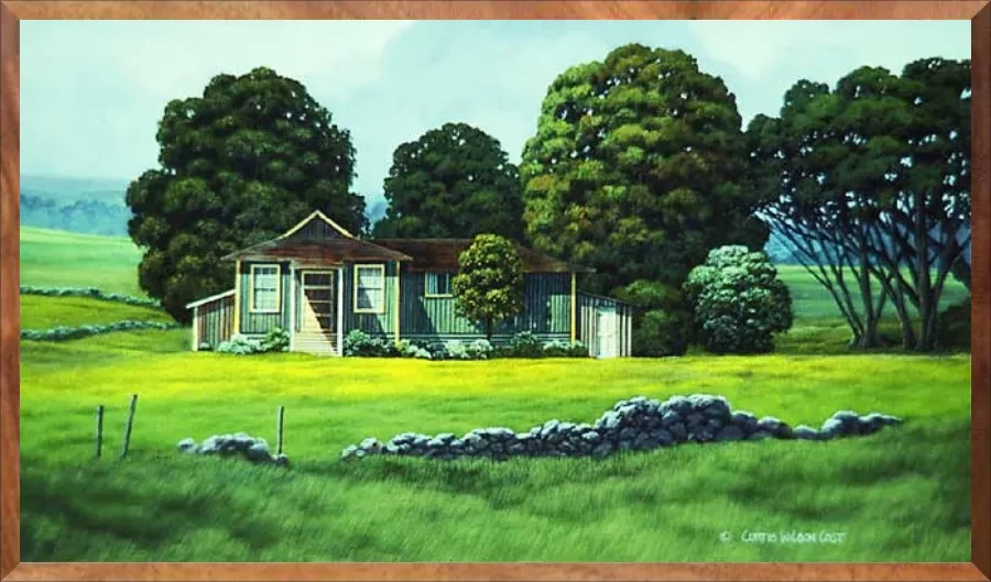 Front Yard Oranges, 1-Piece Frame