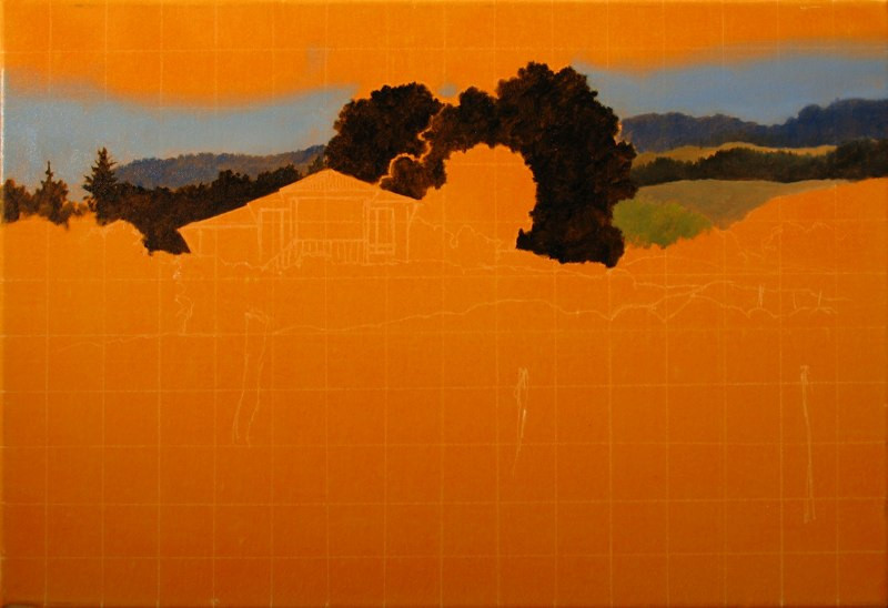 Heart's Desire in progress, stage 5
