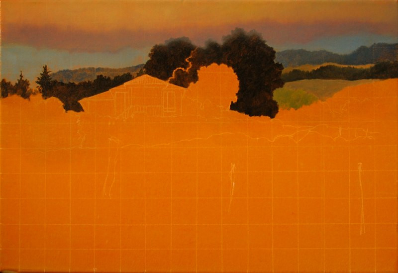 Heart's Desire in progress, stage 7