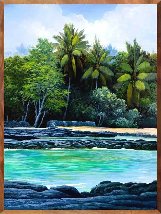 Kula Papakea, 1-Piece Frame