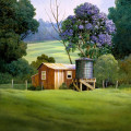 June: Lavender Rain in Full Bloom