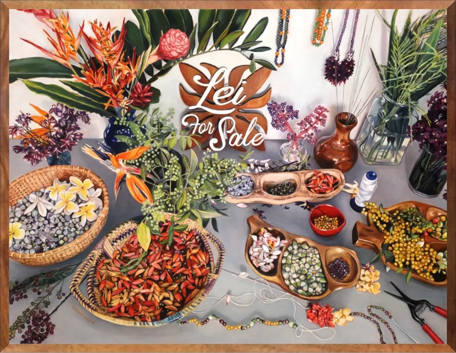 Lei for Sale, 1-Piece Frame