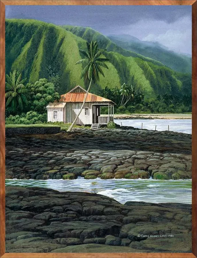 Morning on the Big Island, 1-Piece Frame