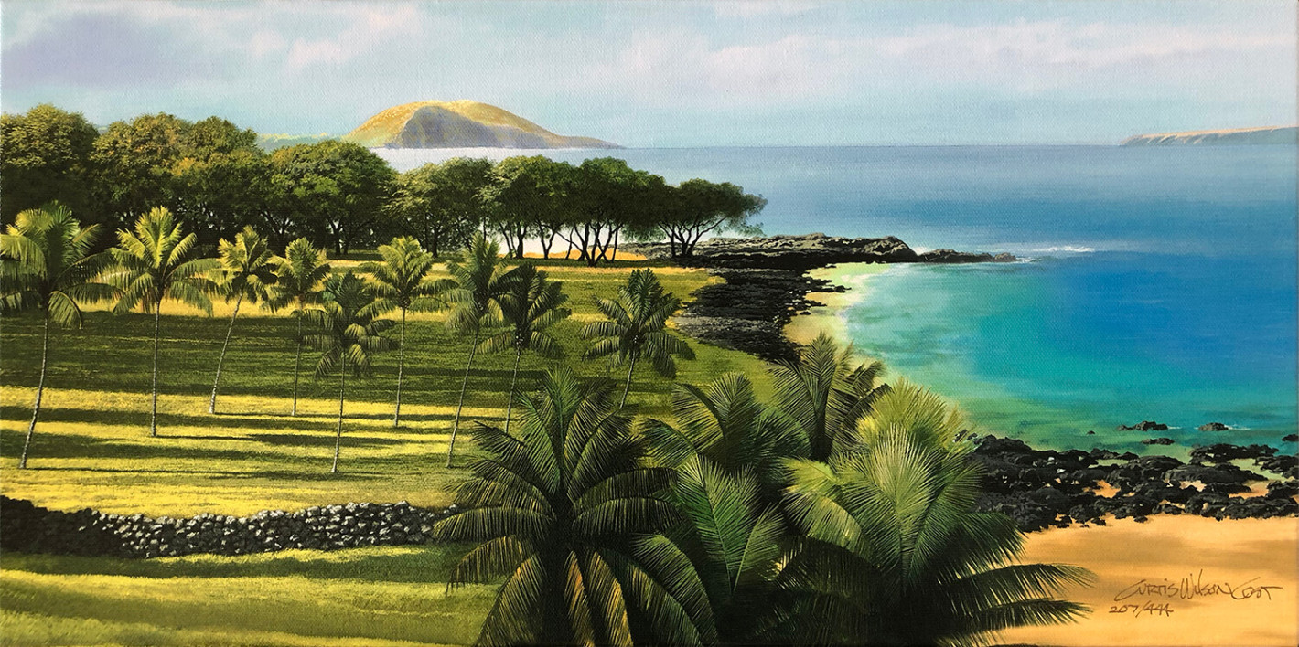 Old Makena, 1-Piece Frame