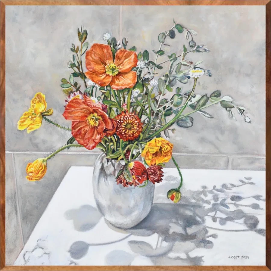 Waiakoa Wildflowers, 1-Piece Frame